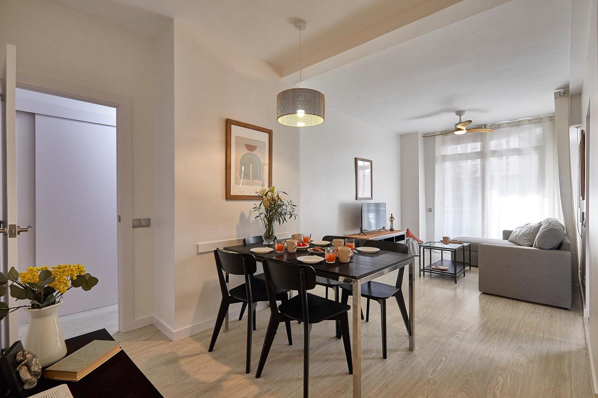 Apartamento Bbarcelona Modern Eixample Flat Exterior foto